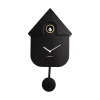 Horloge Modern Cuckoo En Metal L 21.5 X H 41 Cm - Noir-Sélectionné par Fleux Best
