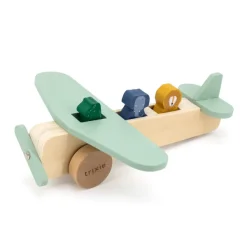 Jouet Avion Animaux En Bois-Trixie Best