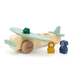 Jouet Avion Animaux En Bois-Trixie Best