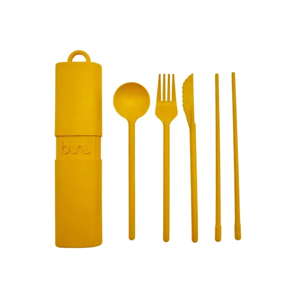 Kit De Couverts Reutilisables Et Nomades En Matiere Biosourcee-Sélectionné par Fleux