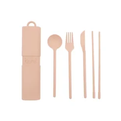 Kit De Couverts Reutilisables Et Nomades En Matiere Biosourcee-Sélectionné par Fleux