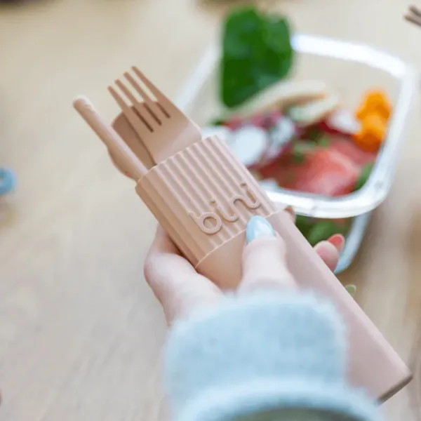 Kit De Couverts Reutilisables Et Nomades En Matiere Biosourcee-Sélectionné par Fleux