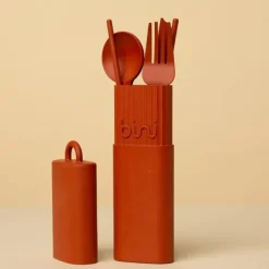 Kit De Couverts Reutilisables Et Nomades En Matiere Biosourcee-Sélectionné par Fleux