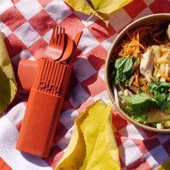 Kit De Couverts Reutilisables Et Nomades En Matiere Biosourcee-Sélectionné par Fleux