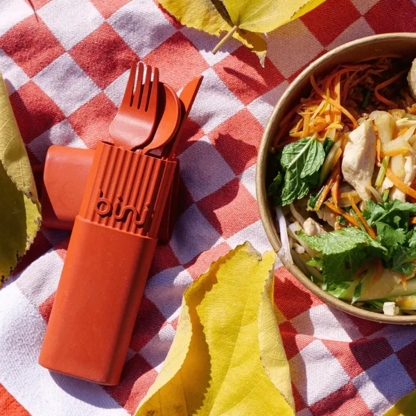 Kit De Couverts Reutilisables Et Nomades En Matiere Biosourcee-Sélectionné par Fleux