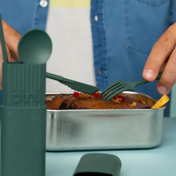 Kit De Couverts Reutilisables Et Nomades En Matiere Biosourcee-Sélectionné par Fleux