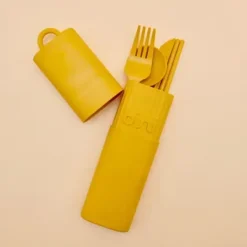 Kit De Couverts Reutilisables Et Nomades En Matiere Biosourcee-Sélectionné par Fleux