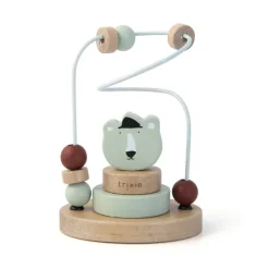 Labyrinthe A Perles Mr Polar Bear En Bois-Trixie Clearance