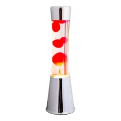 Lampe A Lave - Rouge / Argent-Sélectionné par Fleux Hot