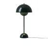 Lampe A Poser Flowerpot Vp3 By Verner Panton - Vert-And Tradition Hot