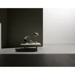 Lampe A Poser Flowerpot Vp3 By Verner Panton - Vert-And Tradition Hot