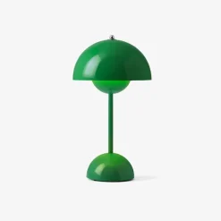 Lampe A Poser Flowerpot Vp9 Sans Fil - Signal Green-And Tradition New