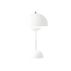 Lampe A Poser Sans Fil Flowerpot Vp9 - Blanc Mat-And Tradition Clearance