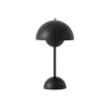 Lampe A Poser Sans Fil Flowerpot Vp9 - Noir Mat-And Tradition New
