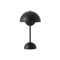 Lampe A Poser Sans Fil Flowerpot Vp9 - Noir Mat-And Tradition New