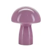 Lampe Champignon H 23 Cm - Rose Fonce-Sélectionné par Fleux Online