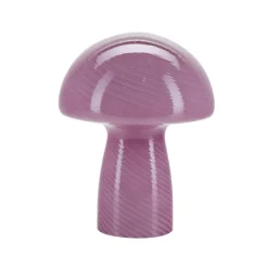 Lampe Champignon H 23 Cm - Rose Fonce-Sélectionné par Fleux Online