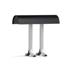 Lampe De Table Anagram - O 14 X H 32,5 Cm - Fer Noir-Hay