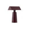 Lampe De Table Caret Mf1 H 22Cm - Bordeaux Fonce-And Tradition Clearance