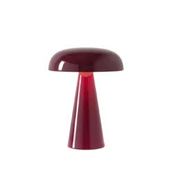 Lampe De Table Como Sc53 Sans Fil - Rouge Marron-And Tradition Clearance