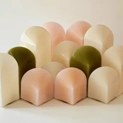 Lampe De Table Parade - O 15,5 X H 16 Cm - Blanc-Hay Hot