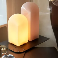 Lampe De Table Parade - O 15,5 X H 32 Cm - Blush-Hay Clearance