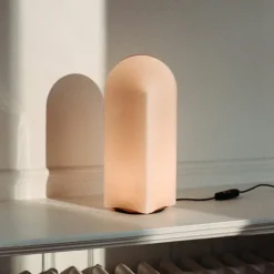 Lampe De Table Parade - O 15,5 X H 32 Cm - Blush-Hay Clearance