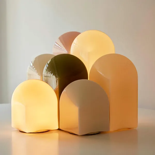 Lampe De Table Parade - O 15,5 X H 32 Cm - Blush-Hay Clearance