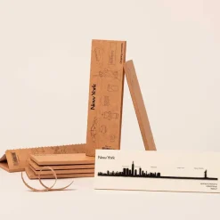 Mini Frise Decorative New York - Noir - 19 Cm-The Line Best