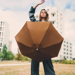 Mini Parapluie Augustine Caramel-Sélectionné par Fleux New