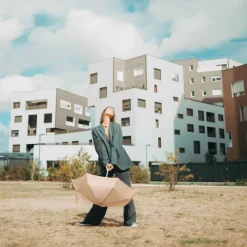 Mini Parapluie Camille Beige Creme-Sélectionné par Fleux Discount