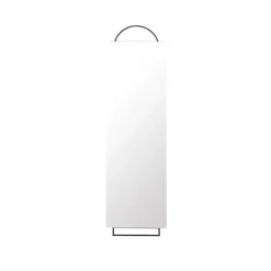 Miroir Adorn Metal Noir - 45 X 159 Cm-Ferm Living Outlet