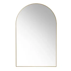 Miroir Arc - H 60 X 100 Cm - Or-HK Living Online