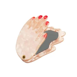 Miroir De Poche Main - Blanc-Coucou Suzette