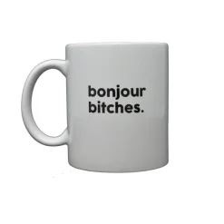 Mug En Porcelaine - Bonjour Bitches-Félicie Aussi