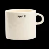 Mug Fuck It - Blanc-Sélectionné par Fleux Clearance