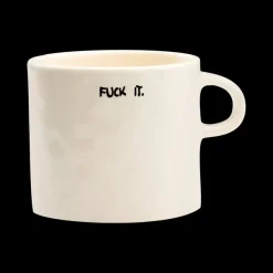 Mug Fuck It - Blanc-Sélectionné par Fleux Clearance