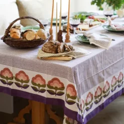Nappe Bonnard - 170 Cm X 250 Cm - Violet-Sélectionné par Fleux Online