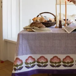 Nappe Bonnard - 170 Cm X 250 Cm - Violet-Sélectionné par Fleux Online