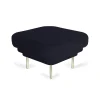 Ottoman Cornice Velours - Bleu Nuit & Laiton-ENOstudio Clearance