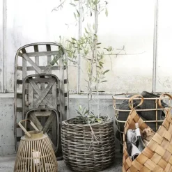 Panier Conique Marron-House Doctor Online