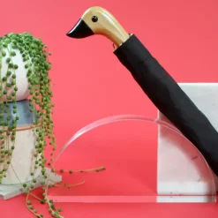 Parapluie A Manche Tete De Canard - Noir-Original Duckhead Discount