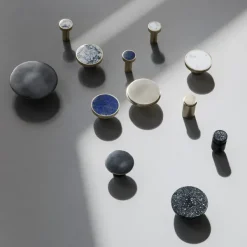 Patere Flat Circle Noir Pm-Ferm Living