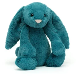 Peluche Lapin Bashful - H 31 Cm - Bleu Mineral-Jellycat New
