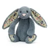 Peluche Lapin Blossom - H 18 Cm - Dusty Bleu-Jellycat