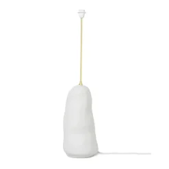 Pied De Lampe Hebe En Ceramique - H 100 Cm - Blanc-Ferm Living Outlet