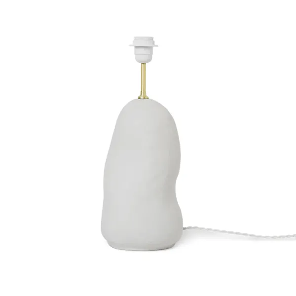 Pied De Lampe Hebe H 43 Cm - Blanc-Ferm Living Outlet