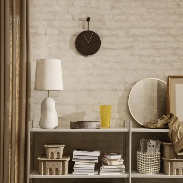 Pied De Lampe Hebe H 43 Cm - Blanc-Ferm Living Outlet