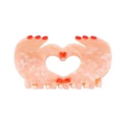 Pince A Cheveux Amour - Blanc-Coucou Suzette Online