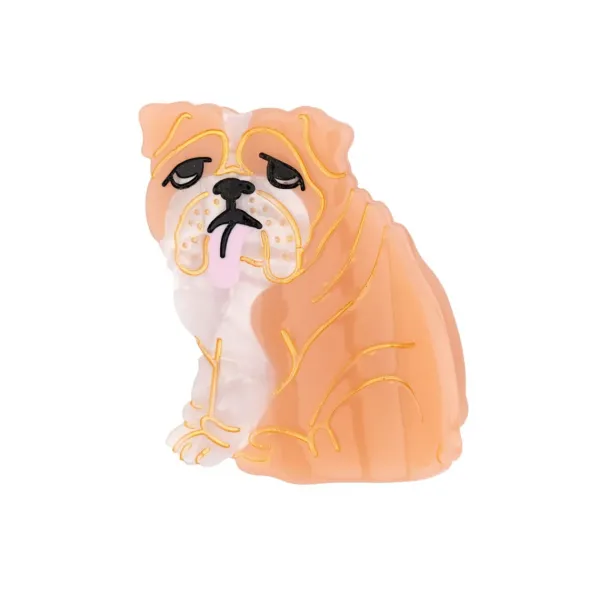 Pince A Cheveux Bouledogue Anglais-Coucou Suzette Clearance